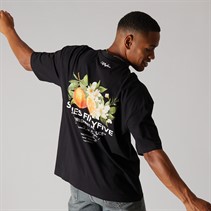Fiftyfive Mens Mullican Crew T-Shirt Black