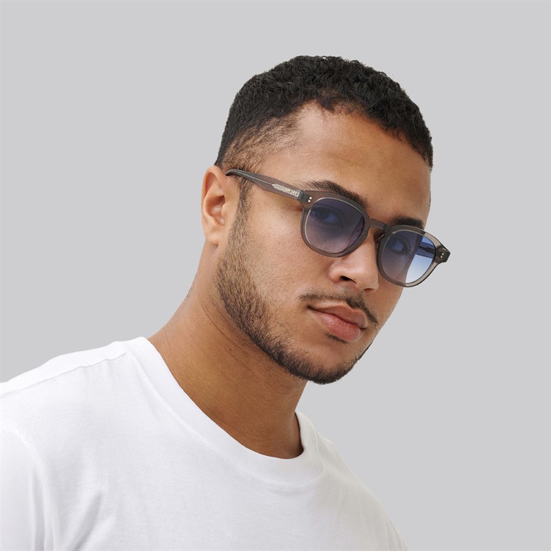 MessyWeekend Billie Solbriller Grey Crystal