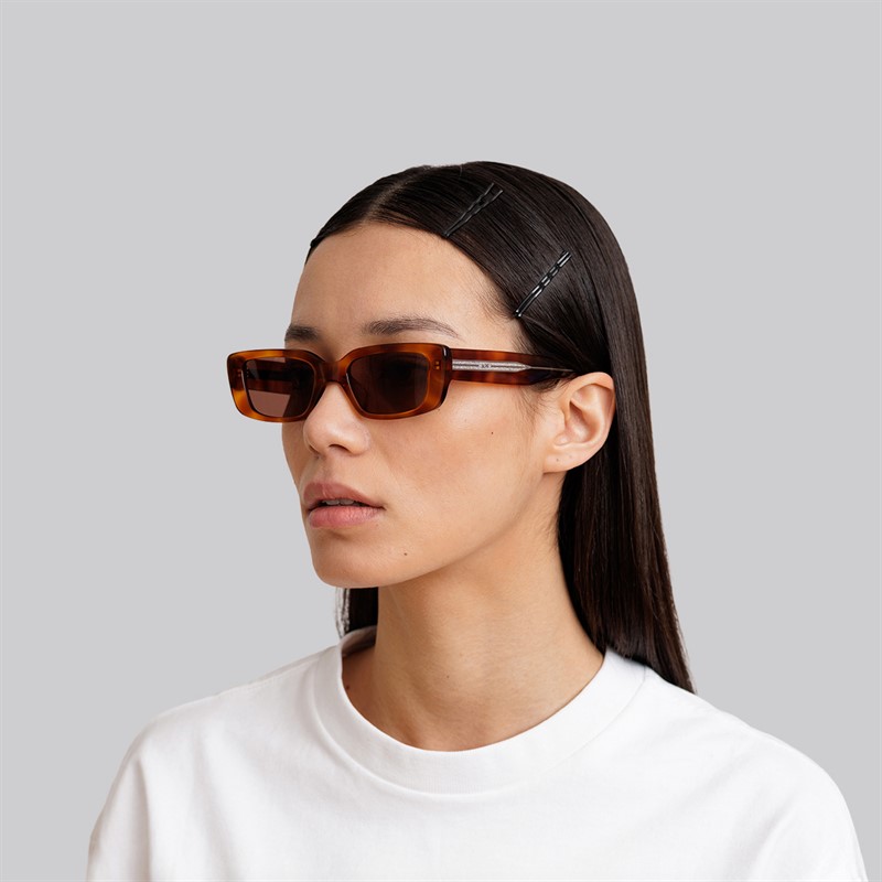 MessyWeekend Grace Reveal Solbriller Havana/Transparent