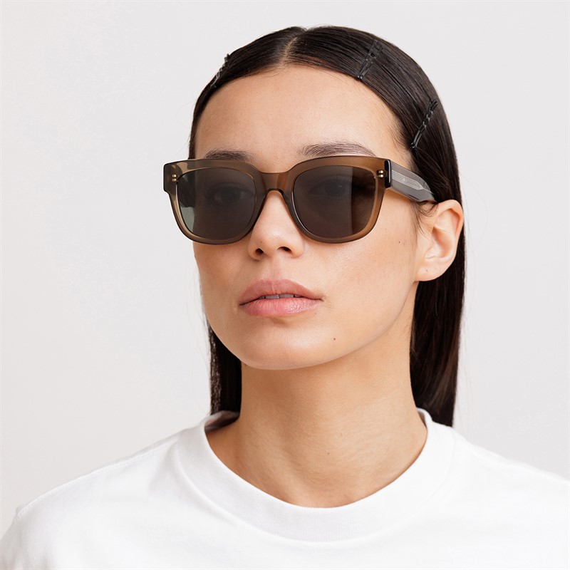 MessyWeekend Live Enthüllung Sonnenbrille Bottle Green/Transparent