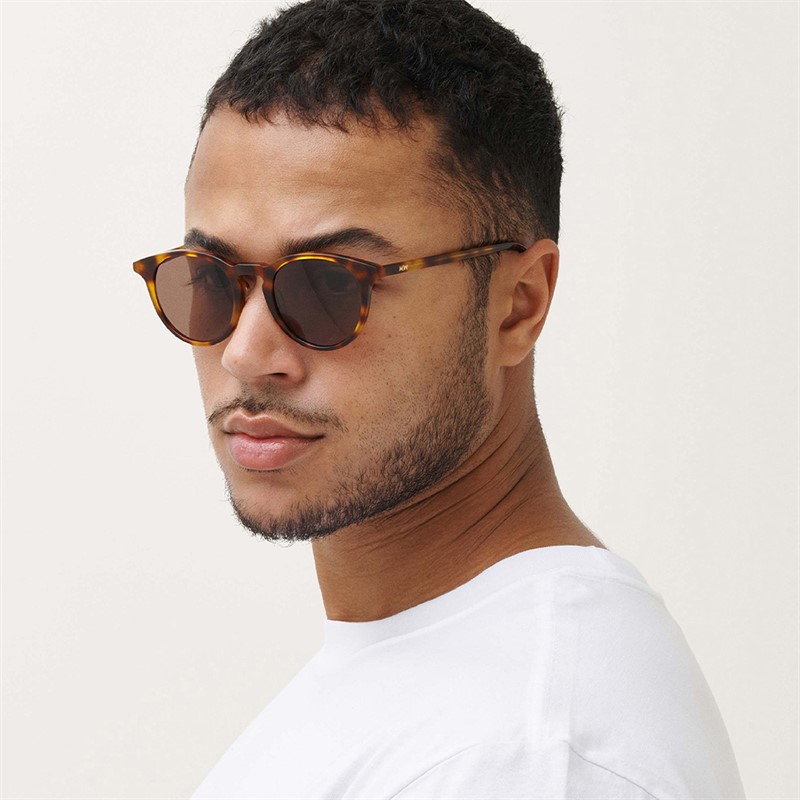 MessyWeekend Nouveaux Lunettes de Soleil Depp Tortoise