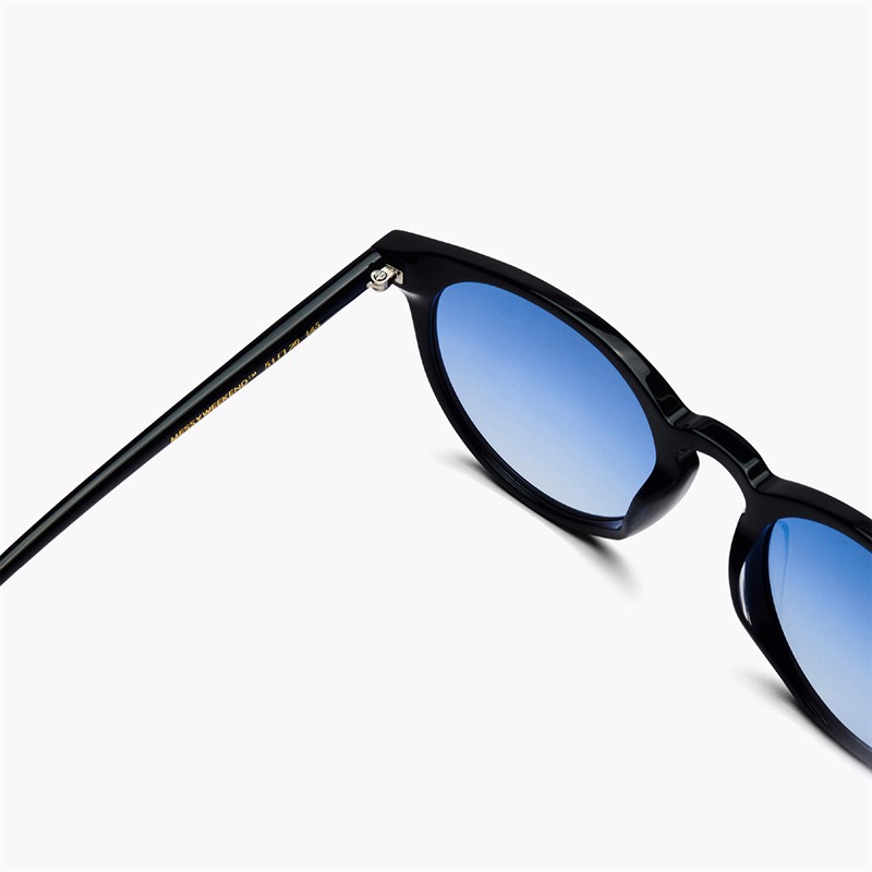 MessyWeekend Nouveaux Lunettes de Soleil Depp Noir