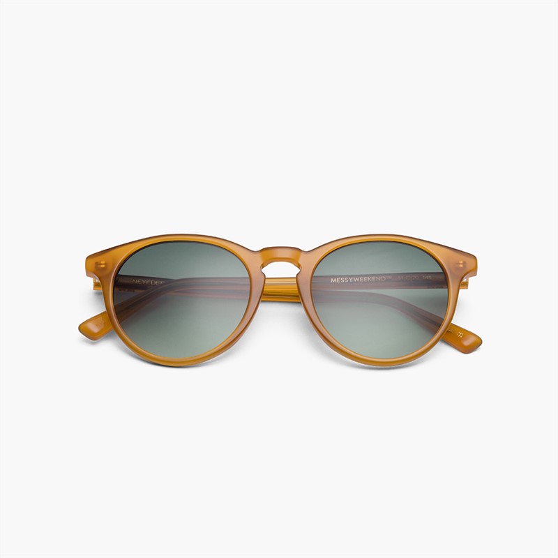 MessyWeekend Nouveaux Lunettes de Soleil Depp Amber