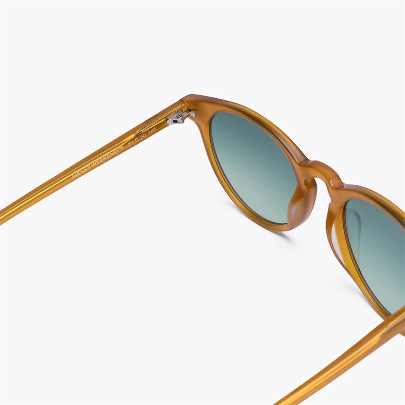 MessyWeekend Nouveaux Lunettes de Soleil Depp Amber