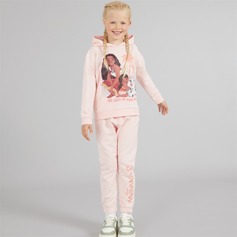 Moana Girls Tracksuit Veiled Rose - Size 9/10Y
