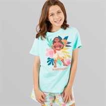 Hello Kitty Girls T-Shirt And Shorts Co-Ord Set Blue