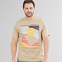 Saltwell Mens Dreamlan T-Shirt Light Stone