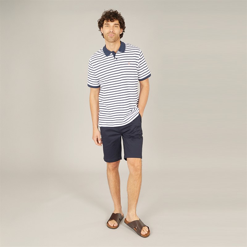 Saltwell Mens Beward Chino Shorts Navy