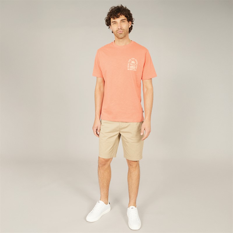 Saltwell Mens Beward Chino Shorts Stone