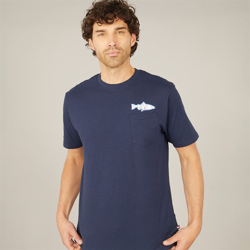 Saltwell Mens Portree T-Shirt Navy