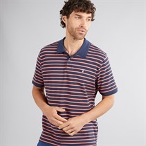 Saltwell Mens Crail Polo Navy/Coral