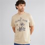 Saltwell Mens Bamburgh T-Shirt Light Stone