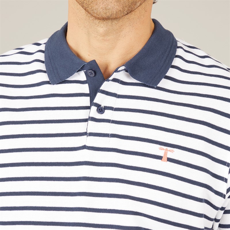 Saltwell Mens Crail Polo Navy/White