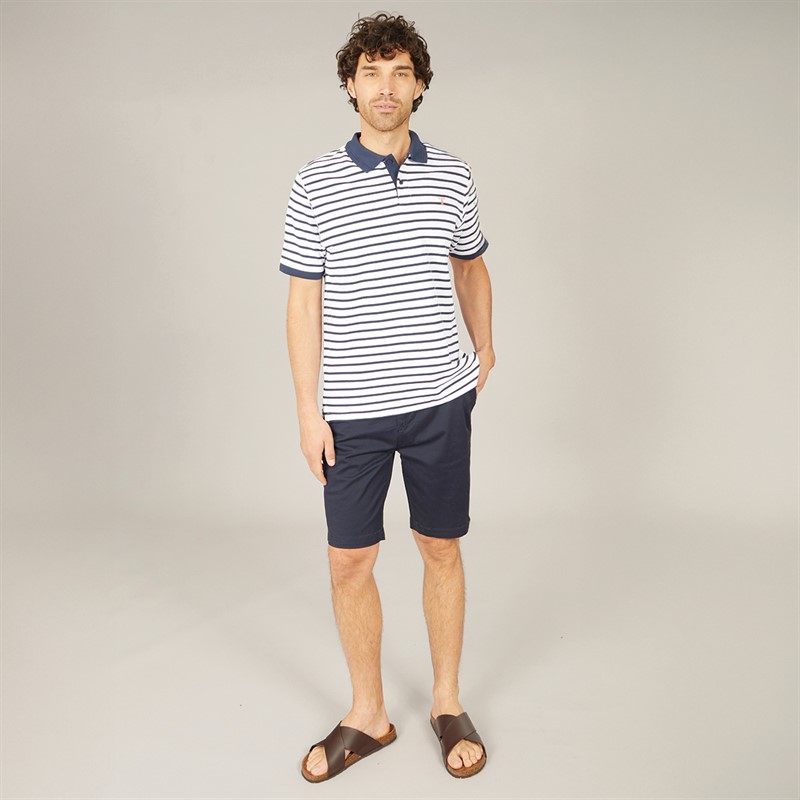 Saltwell Mens Crail Polo Navy/White