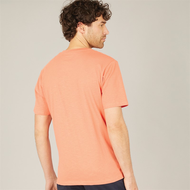 Saltwell Mens Miller T-Shirt Coral