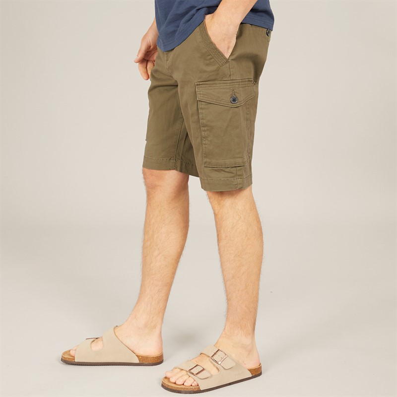 Saltwell Mens Newlyn Cargo Shorts Khaki