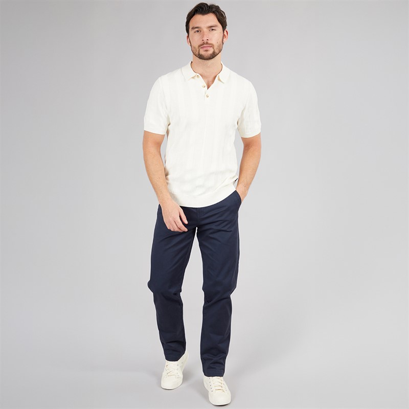 Saltwell Mens Helston Chino Trousers Navy