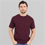 Saltwell Mens Nelson T-Shirt Burgundy Burgandy