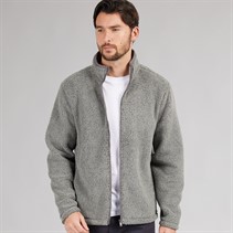 Saltwell Mens Rock Fleece Zip Sweatshirt Grey