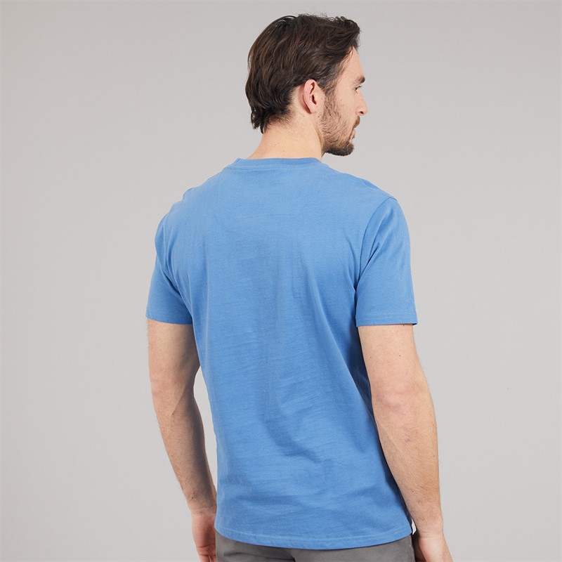 Saltwell Mens Nelson T-Shirt Mid Denim