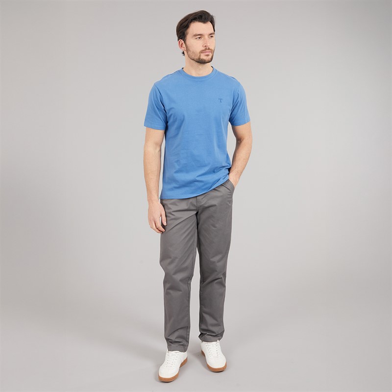 Saltwell Mens Nelson T-Shirt Mid Denim