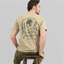 Saltwell Mens Thiago T-Shirt Pebble