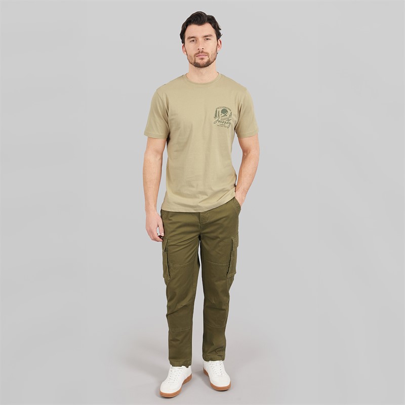 Saltwell Mens Thiago T-Shirt Pebble