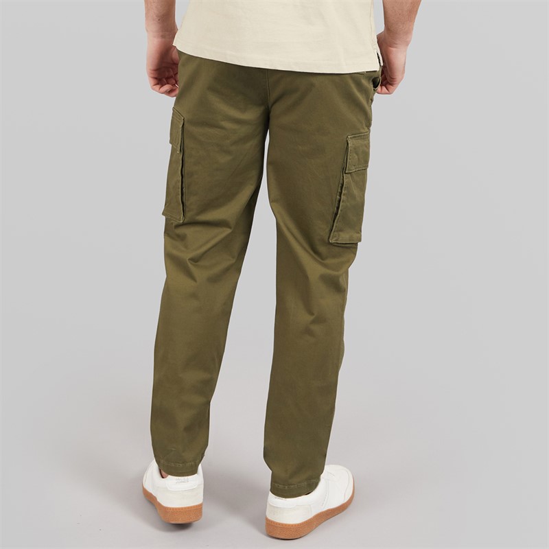Saltwell Mens Hayle Cargo Trousers Khaki