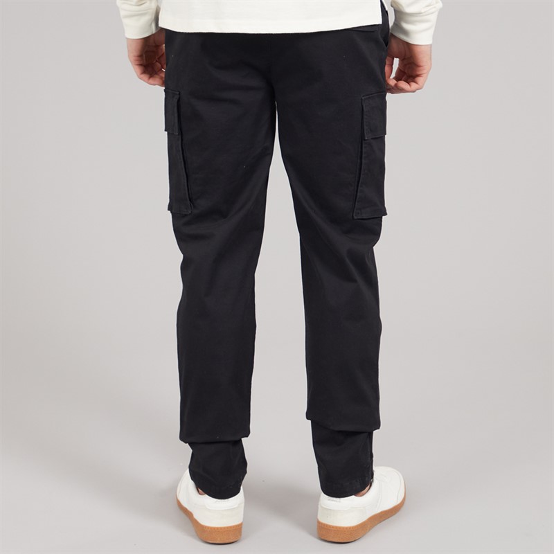 Saltwell Mens Hayle Cargo Trousers Black