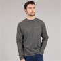 Saltwell Mens Picton Long Sleeve T-Shirt Slate