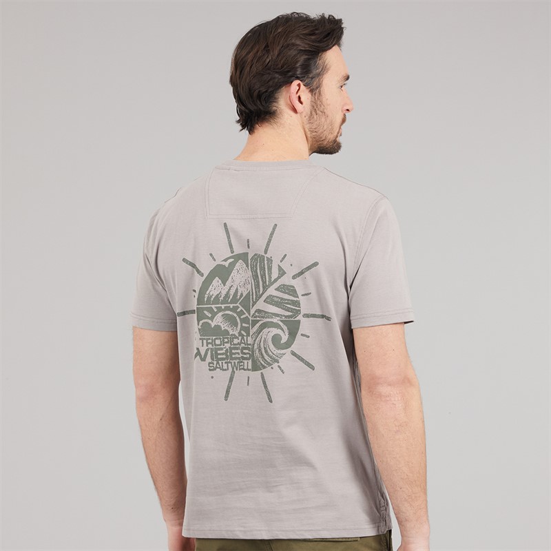 Saltwell Mens Leon T-Shirt Thunder