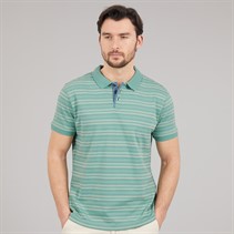 Saltwell Mens Salvador Polo Shirt Aqua Green Marl