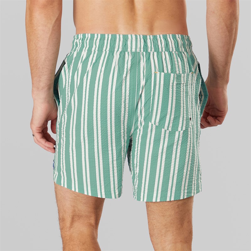 Saltwell Mens Belize Swim Shorts Aqua Green