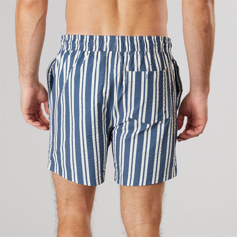 Saltwell Mens Belize Swim Shorts Denim Blue