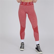 MYPROTEIN Womens Curve Tight Leggings Red