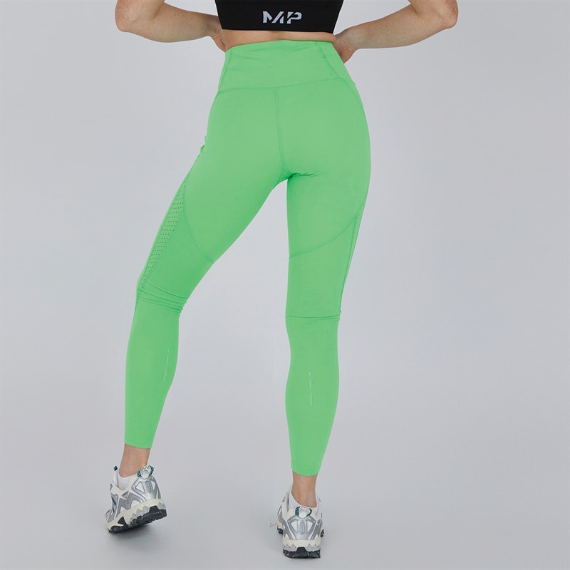 MYPROTEIN Womens Power Ultra High Waisted Tight Leggings Green