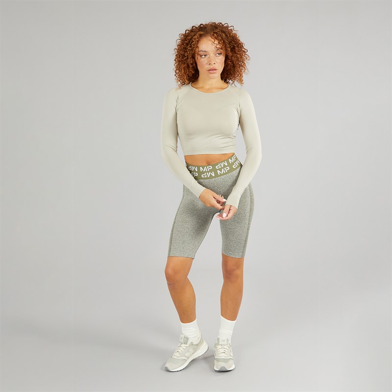 MYPROTEIN Womens Curve Cycling Shorts Green