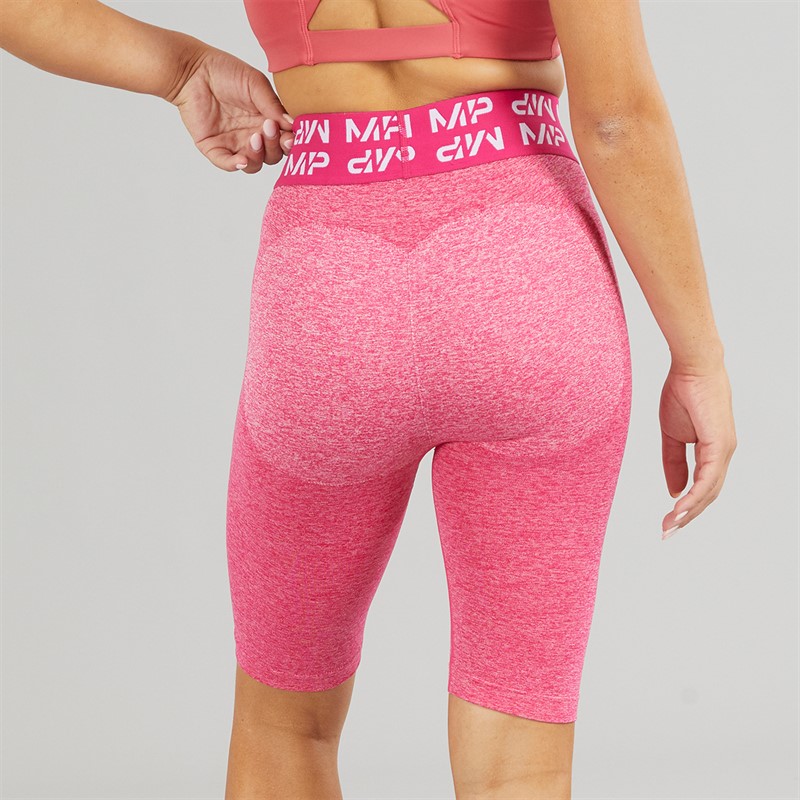 MYPROTEIN Womens High Waisted Cycling Shorts Pink