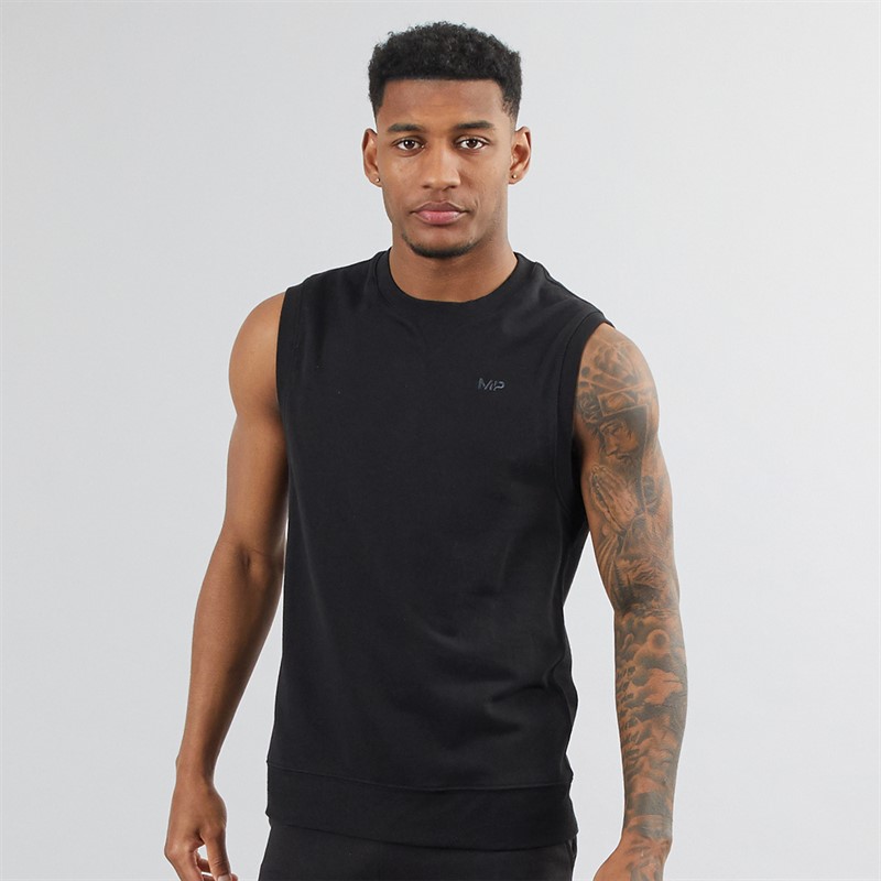 MYPROTEIN Mens Rest Day Tank Black