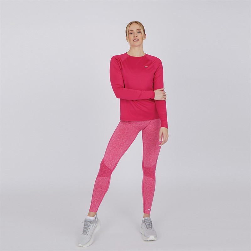MYPROTEIN Womens Curve High Waisted Tight Leggings Pink