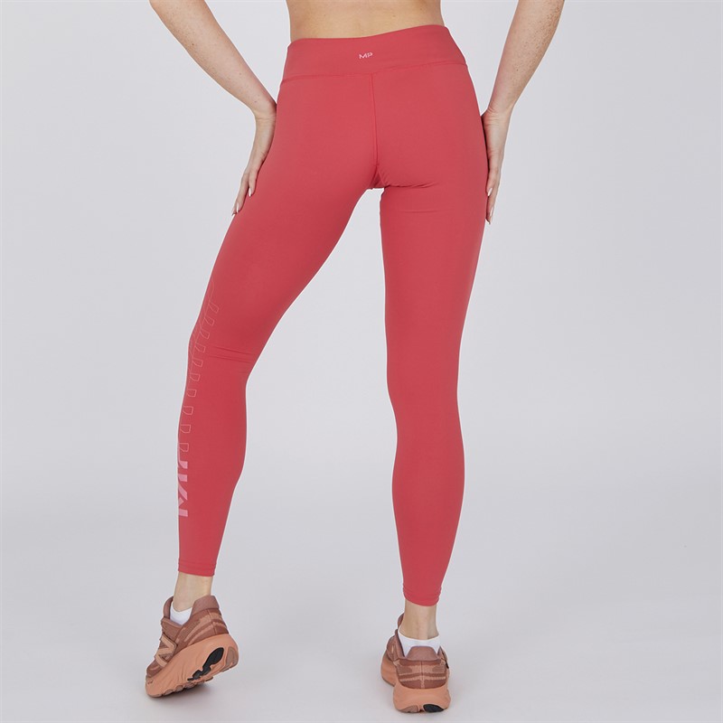 MYPROTEIN Womens Fade Graphic High Waisted Tight Leggings Pink
