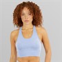 MYPROTEIN Womens Composure Seamless Sports Bra Blue