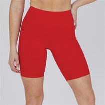 MYPROTEIN Womens Power High Waisted Cycling Shorts Red