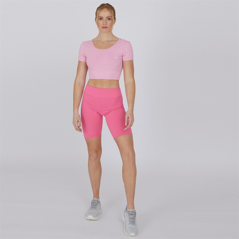 MYPROTEIN Womens Tonals Full Length Cycling Shorts Pink