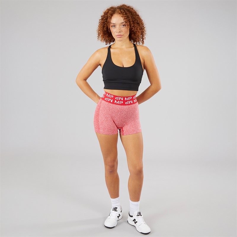 MYPROTEIN Womens Curve Booty Shorts Red