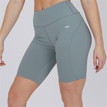 MYPROTEIN Womens Power High Waisted Cycling Shorts Grey