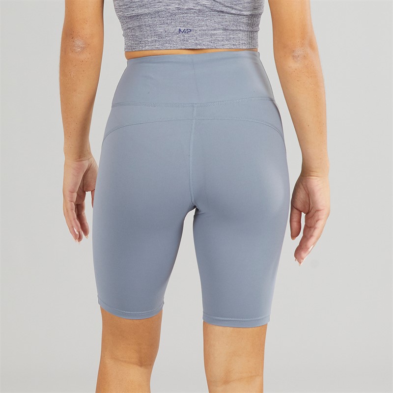 MYPROTEIN Womens Power High Waisted Cycling Shorts Grey
