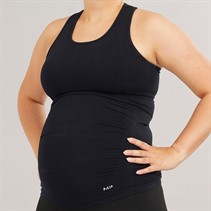 MYPROTEIN Womens Maternity Seamless Vest Black
