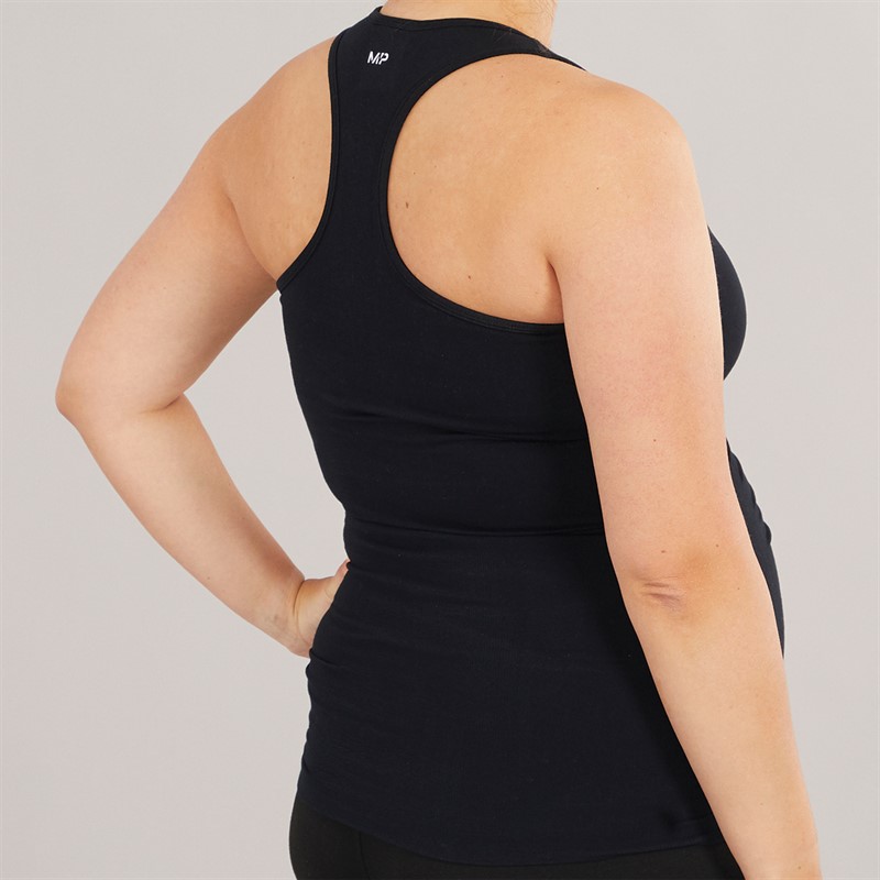 MYPROTEIN Womens Maternity Seamless Vest Black