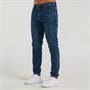 Bee Inspired Mens Ralston Relaxed Fit Jeans Dark Blue